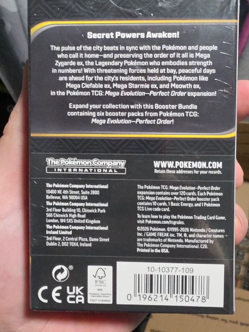 TCG: Perfect Order Mega Evolution Booster Bundle - Multi-Color - Picture 2 of 5
